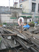 Entrümpelung der Dachterrasse, Bild 2