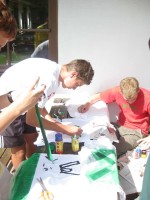 Schwimmen, Zocken, Stäbesuche, Bild 9