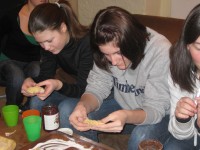 Geschneckte backen Krapfen, Bild 28