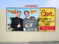 Wahlkampagne Simon & Stephan, Bild 6